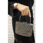 GP GUES POLO ABİYE ÇANTA Kadın Taşlı Abiye Clutch Portföy Çanta GP1111ABİYE