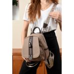 Gp Gues Polo Just Polo Kadın Sırt ve Omuz Çantası EBAT:27X30 cm - 27 x 30 cm - Kahverengi