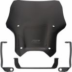 GP Kompozit CF Moto 250 NK 2023-2026 Uyumlu Spor Ön Cam Siyah 33 cm