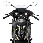 GP Kompozit CF Moto 250 SR 2020-2023 Uyumlu Turuncu - Mavi Tank Pad Seti