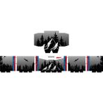 Gp Kompozit DSN06 45 Lt Alüminyum Motosiklet çanta Uyumlu Sticker