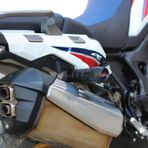 Gp Kompozit Honda Africa Twin Crf1000l 2016-2019 Uyumlu Egzoz Koruma Takozu Siyah