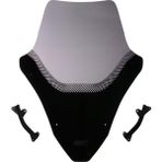 GP Kompozit Honda PCX 125 / 150 2021-2024 Uyumlu Spor Ön Cam Füme 55 cm - Siyah - Gri