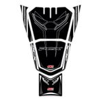GP Kompozit Honda PCX 125 2021-2022 Uyumlu Tank Pad Siyah