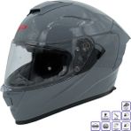 Gp Kompozit MKS008-NG Yarış Spoiler Güneş Vizörlü Şeffaf Full Face Motosiklet Kaskı - XL - Çok Renkli