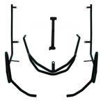 GP Kompozit Yamaha NMAX 125 / 155 2021-2023 Uyumlu Motor Koruma Demiri Siyah