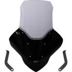 GP Kompozit Yamaha NMAX 125 / 155 2021-2024 Uyumlu Elcikli Tur Camı Füme 74 cm