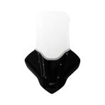 GP Kompozit Yamaha NMAX 125 / 155 2021-2024 Uyumlu Elcikli Uzun Tur Camı Şeffaf 82 cm