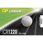 GP LITHIUM CELL CR-1220 DL-1220 PARA PİLİ 3V 5Lİ KART (4604)