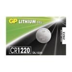 Gp Lıthıum Cell CR-1220 DL-1220 Para Pili 3V 5li Kart (4887) - 1 Adet