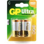 GP Pil C Size Alkalin 2 Li Blister Gp Gp 14AU-2U2 LR14