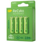 GP Recyko 1300 NI-Mh R6 Şarjlı AA 4'lü Kalem Pil