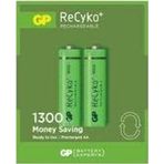GP RECYKO 1300mAh AA ŞARJLI KALEM PİL 132C133 2Lİ KART