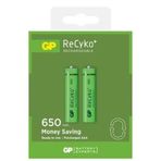 GP Recyko 650 Mah AAA 2'li Şarj Edilebilir Pil