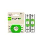 GP Recyko 650 Mah R03 Aaa Şarjli 2li Ince Kalem Pil 65aaahcer21-2tlb2 (rhch63e041