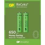 Gp Recyko 650Mah Aaa Şarjlı İnce Pil 63C092 2Li Kart (5067)