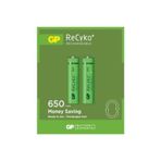 GP RECYKO 650mAh AAA ŞARJLI İNCE PİL 63C092 2Lİ KART (5440)
