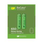 Gp Recyko Rechargeable 650 mAh Kapasiteli Şarjlı AAA Kalem Pil 2 Adet
