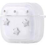 Gpack Airpods 4 Uyumlu Kulaklık Kılıfı Simli Şeffaf Kutup Airbag 44 Gümüş