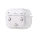 Gpack Airpods Pro 2 Uyumlu Kulaklık Kılıfı Simli Şeffaf Kutup Airbag 44 Gümüş