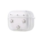 Gpack Airpods Pro Uyumlu Kulaklık Kılıfı Simli Şeffaf Kutup Airbag 44 Gümüş