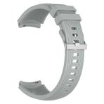 Gpack Amazfit Bip U Silikon Kancalı Ayarlanabilir KRD 18 Gri Kordon