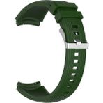 Gpack Amazfit Bip U Silikon Kancalı Ayarlanabilir KRD 18 Koyu Yeşil Kordon