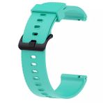 Gpack Amazfit GTS 2E Silikon Kancalı KRD 46 Mavi Kordon