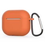 Gpack Apple AirPods 3. Nesil Mat Kancalı Silikon A11 Gri Kulaklık Kılıfı