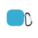 Gpack Apple Airpods 4 Uyumlu Kılıf İçi Kadife Silikon SF21 (Mavi)