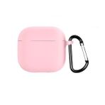 Gpack Apple Airpods 4 Uyumlu Kılıf İçi Kadife Silikon SF21 (Pembe)