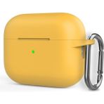 Gpack Apple Airpods Pro 2 Kılıf Silikon Mat Kancalı + Ip SF16 Sarı