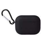 Gpack Apple AirPods Pro Mat Kancalı Silikon A11 Siyah Kulaklık Kılıfı