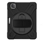 Gpack Apple iPad Pro 11 2020 2.nesil Kılıf Defender Tablet Tank Koruma Standlı Df2 Siyah