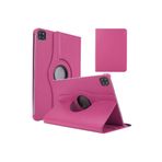 Gpack Apple iPad Pro 11 2020 ile Uyumlu 360 Dönebilen Kapaklı Standlı Tablet Kılıfı, Pembe