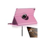 Gpack Apple iPad Pro 12.9 2018 3. Nesil ile Uyumlu Kılıf, Kapaklı Standlı 360 Koruma, Pembe