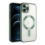 Gpack Apple iPhone 12 Pro Demre Renkli Silikon Magsafe Wireless Şarj Özellikli Kılıf