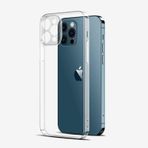Gpack Apple İPhone 12 Pro Max Kamera Korumalı Şeffaf Silikon Renksiz Kılıf