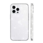 Gpack Apple iPhone 12 Pro Vixy Transparan Simli Görünüm Renksiz Kılıf