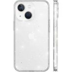 Gpack Apple iPhone 13 Vixy Transparan Simli Görünüm Renksiz Kılıf