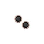 Gpack Apple iPhone 14 Plus ile Uyumlu Kamera Lens Koruyucu, Taşlı Metal, Pembe