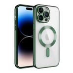 Gpack Apple iPhone 14 Pro Demre Renkli Silikon Magsafe Wireless Şarj Özellikli Kılıf