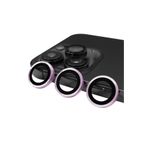 Gpack Apple iPhone 14 Pro Max ile Uyumlu Kamera Lens Koruyucu, Metal, Mor