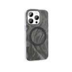 Gpack Apple İphone 14 Pro Max Kilif Kenarlari Tirtikli Firca Boya Desenli Magsafeli Palet Kapak