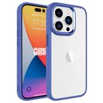 Gpack Apple iPhone 15 Pro Max Krom Kamera Çıkıntılı Nikelaj Hassas Tuşlu Arkası Cam Kılıf