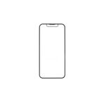 Gpack Apple iPhone 16 Pro Max ile Uyumlu Ekran Koruyucu, Temperli Cam, Siyah