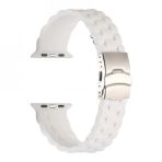 Gpack Apple Watch 4 5 38 mm KRD 72 Lacivert Mat Silikon Ayarlanabilir Kordon