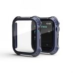Gpack Apple Watch 7 45 mm Kasa ve Ekran Koruma Sert Silikon Gard 10 Ekran Koruyucu