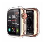 Gpack Apple Watch 7 45 mm Kordon Önü Kapalı Şeffaf Silikon