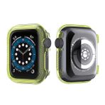 Gpack Apple Watch Se 40 mm Önü Arkası Açık Renkli Silikon Bronz Kordon